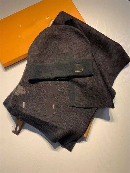 

new 3 hat scarf set for men women winter wool scarf 2 piece suit design shawl beanie wrap beanies hats hats, scarves & gloves, Blue;gray