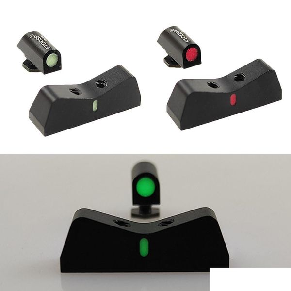 

scopes new scope big dot night sights pistols front and rear glow in the dark for g17 17l 19 22 23 24 25 26 27 28 31 32 3 dhauo