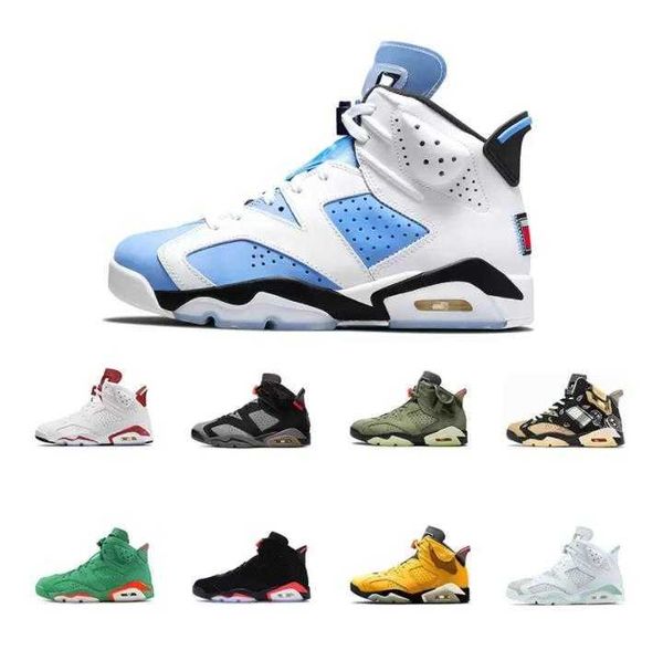 

shoes dr basketballs men 's trainers sports sneakers metallic sier mint foam red oreo women british khaki unc bordeaux jumpman 6 6s, Black