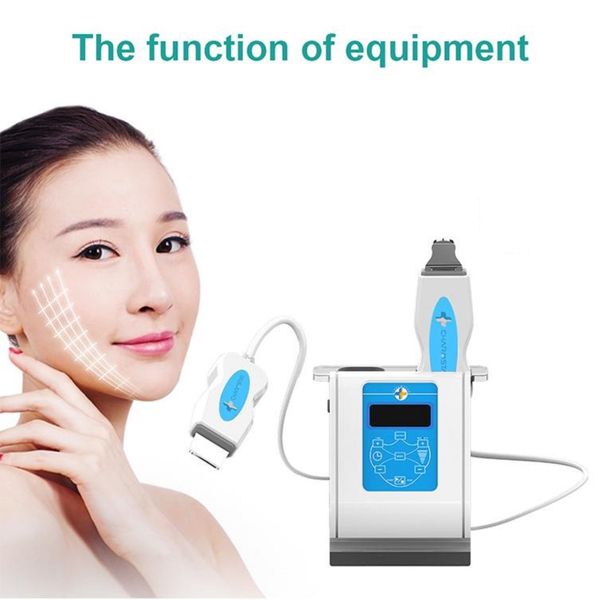 

2 in 1 home use beauty items skin scrubber ultrasound facial peeling spa beauty massager acne removal cleaning ultrasonic face machine