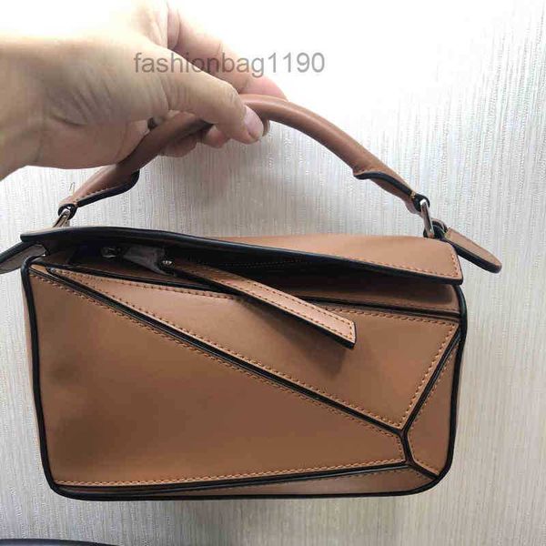 

fashion bags leather loews bag designer mini geometric portable splicing soft leather women's one slanting p 5hjr
