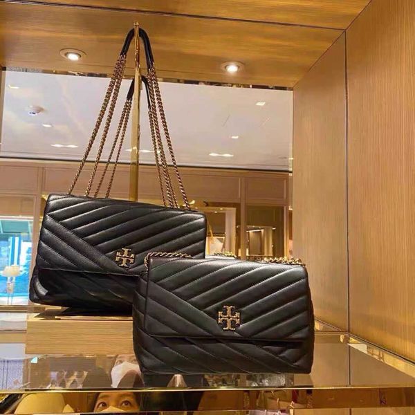 

fashion leather shoulder bags torysbirch luxury designer bags new tb women's bag chain single shoulder messenger bag fashion hand small