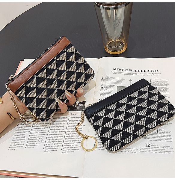 

esigner wallet leather wallet women zipper long card holders coin purses woman shows exotic clutch wallets, Red;black