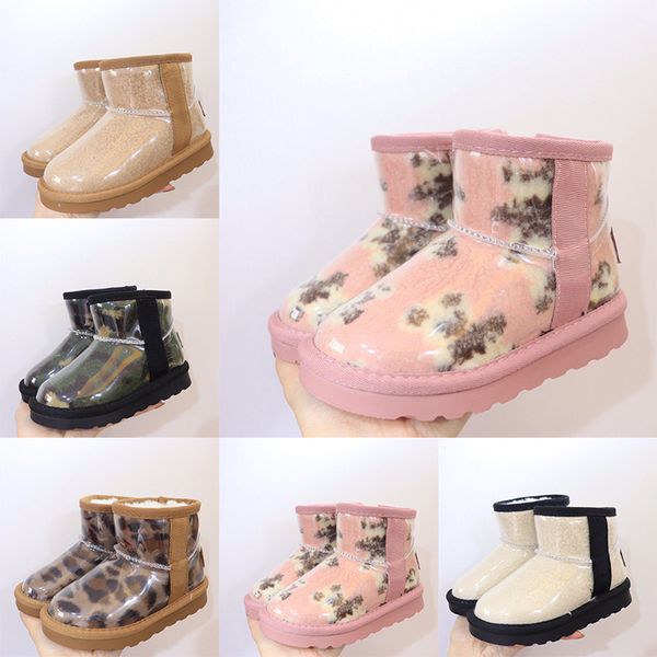 

Kids Shoes Australia Boots Toddler Classic Shoe Winter Kid Designer Toddlers Booties Boys Boy Girls Children Youth Warm Snow Boot Bottes Pink Black White