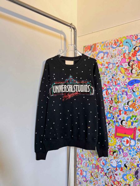 

men's plus size hoodies & sweatshirts round neck embroidered and printed polar style summer wear with street pure cotton rf3e, Black;brown