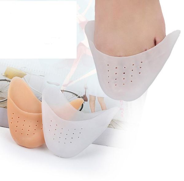 

300pairs foot massager finger protector silicone gel pointe toe cover toes soft pads protectors for pointe ballet shoes feet care sn535