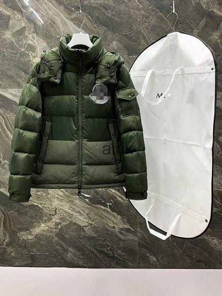 

monclair winter down jacket warm parka men's classic jacket nfc scan, Black