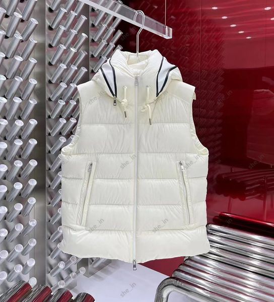 

men's jackets men fashion vests puffer jacket womens winter down coat designer hooded matte vest parka man casual zipper outerwear clas, Black;brown