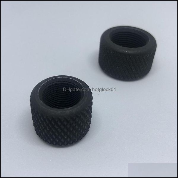 

original tactical accessories others 1/2x28 5/8x24 pitch muzzle brake 223/308 steel thread protector for 1022 10/22 adaptor outdoor hunting