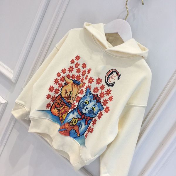 

sweatshirts baby clothes kids hoodies girls boys clothes designer hoodie autumn and winter size 100-160cm 8 style, Black