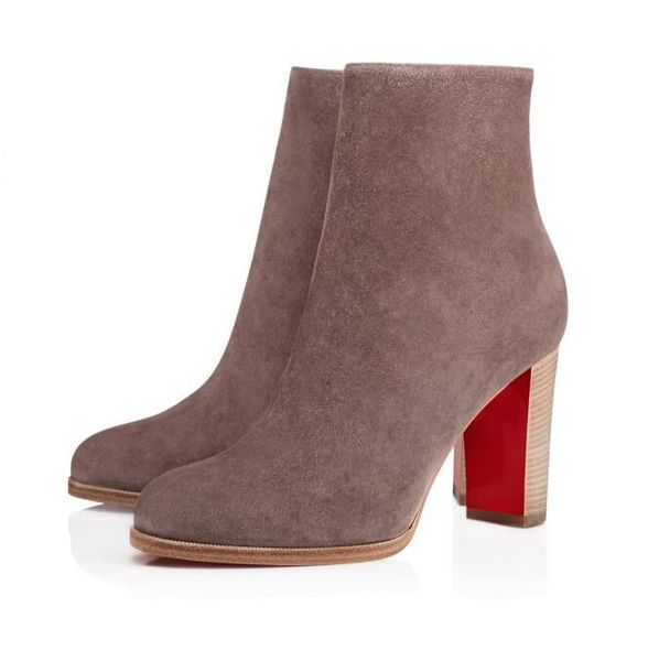 

woman ankle boots black genuine leather red botto boot adox womens lucido.luxury high heels women pumps spring summer autumn