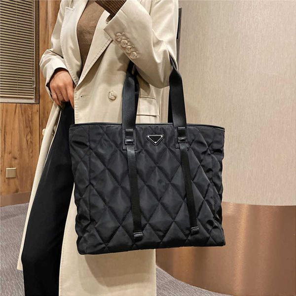 

p designer bags ladies handbag autumn winter shoulder tote bag nylon handbags large capacity shopping