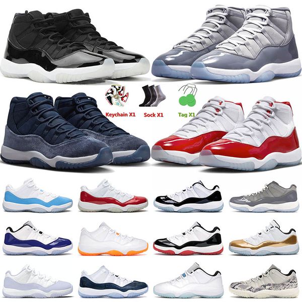 

2022 arrival 11 11s xi basketball shoes 25th anniversary jumpman cool grey cherry concord varsity red men women jorda trainers sneakers 36-4