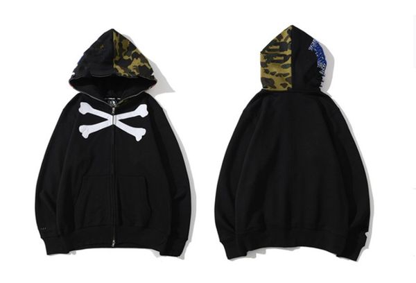 

mens designer hoodie luxury black hoodie jacket hooded men sweatshirt sweater coat long sleeve cardigan zipper womens clothes hoodies jacket