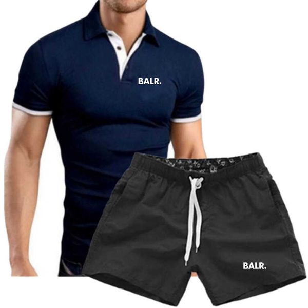 

men's sets summer running sport tracksuits suits brand clothing gym fitness jogging men sportswear set two t shirts shorts high quality, Gray