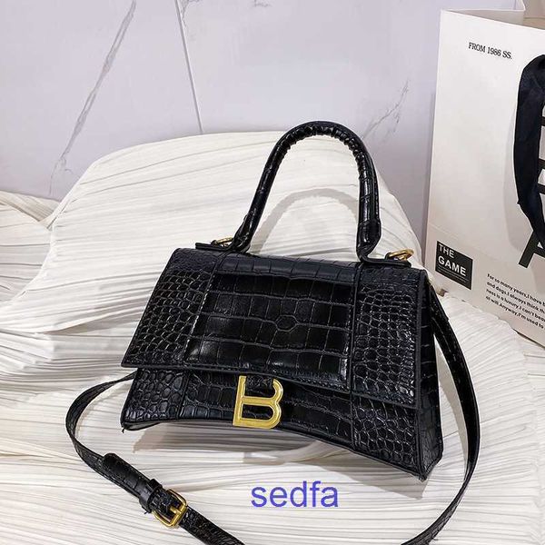 

designer bags luxury balencigas genuine leather ladies shoulder crossbody handbag stone pattern simple letter handbag 2022 new versatile tex