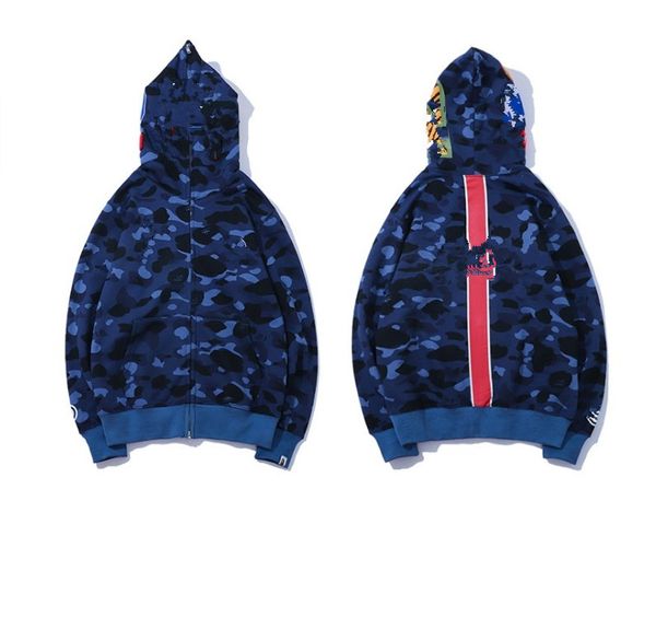 

mens hoodies designer hoodie luminous women sweatshirts letters camo hoody oversized men clothes man luxury hoodie cardigan hooded zipper sw, Black