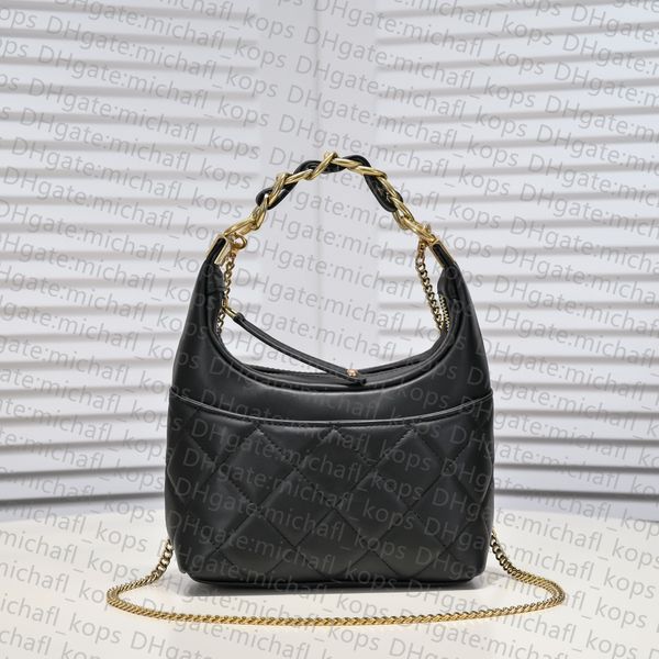

women bag single shoulder bag 2022hobo underarm bag italian sheepskin original style chain vintage rhomb luxury designer fashion crossbody