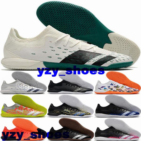 

football boots mens soccer shoes size 12 soccer cleats predator freak low ic in us 12 sports us12 sneakers botas de futbol eur 46 indoor tur
