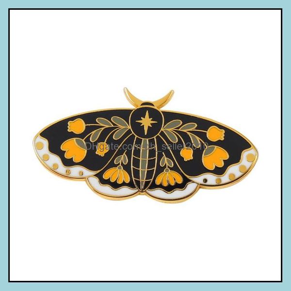 

pins brooches customized designer brooches and pins for men women plated gold butterfly flower animal pattern badge originality ena dhhsv, Gray