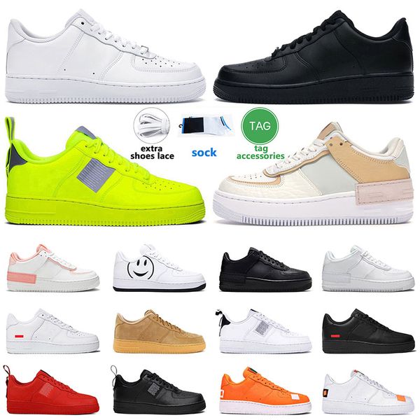

designer basketball shoes mens women 1 designer black utility white just orange flax red volt sparuce aura pale lvory sports sneakers