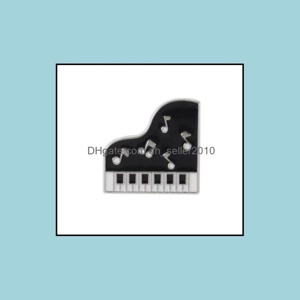 

pins brooches customized music guitar violin piano hard enamel pin brooches luxury women vintage funny jewelry display metal gold l dh7yn, Gray