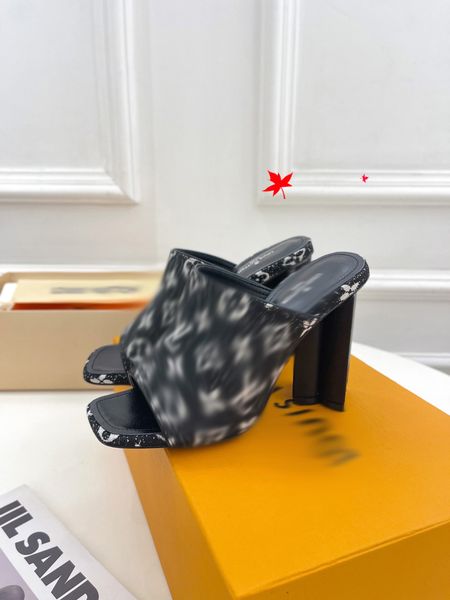 

designer women slippers lady cartoon big head slides oran classic open toe casual flat slide real soft leather rubber slipper with box g072, Black