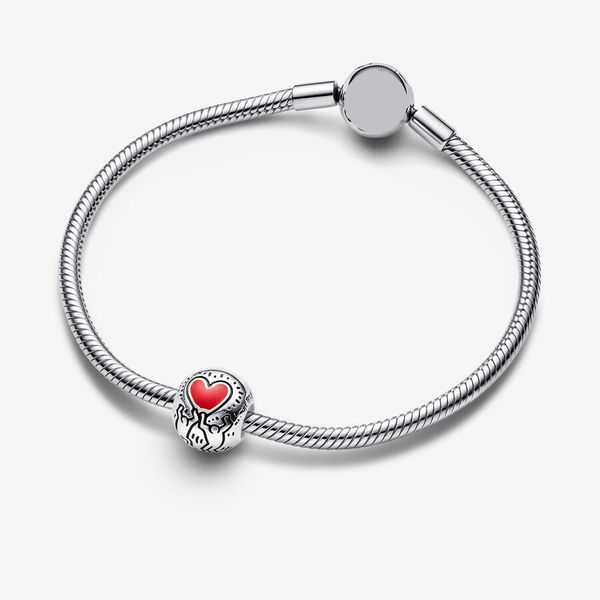 

925 silver charms beads bracelet love earrings fit pandora new style designer jewelry, Bronze;silver