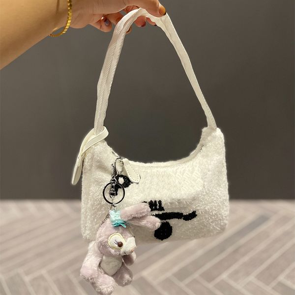 

handbags designers bags luxurys crossbody plush shoulder handbags doll bunny large capacity banquet wallet fashion leisure purse gifts for f