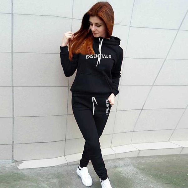 

2021 women designer tracksuit set sportswear pants two-piece suit fashion brand womens outfits clothing hip hop clothe long sleeve, White