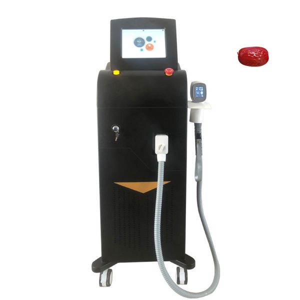 

big spot 15-40mm diode laser hair removal machine handle with screen, Black