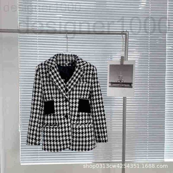 

women's jackets designer 2022 new waist closing suit coat 157819 d6h8, Black;brown