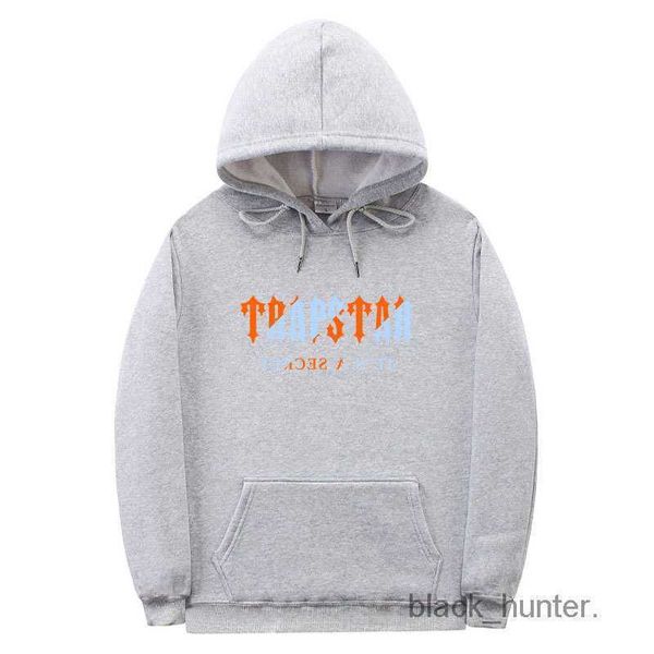 

mens hoodies trapstar desiger bottom hoodie fashion letter trapstar print men women's sports sweater fleece loose pullover longsleeve, Black