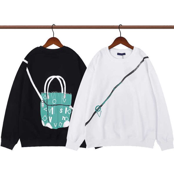 

fashion mens hoodie for men designer sweater printing hoodies 2022 man womens hoody jacket sweatshirt casual sweatshirts solid, Black