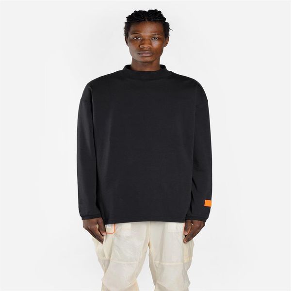 

2020 new designers t shirts mens tees hip hop brand street long shirt 3d letter printing cotton crew neck short sleeve long sleeve296e, White;black