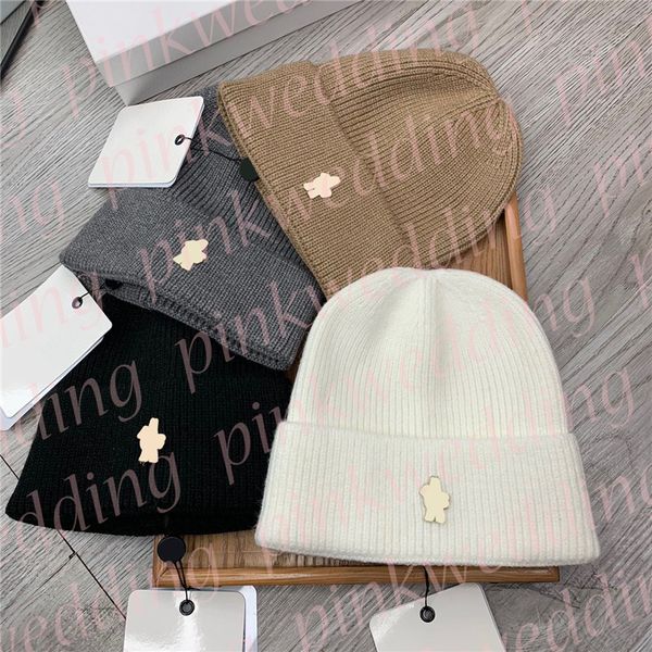 

soft wool hat designer beanies hat women men warm skull cap fashion print winter knitted hats, Blue;gray
