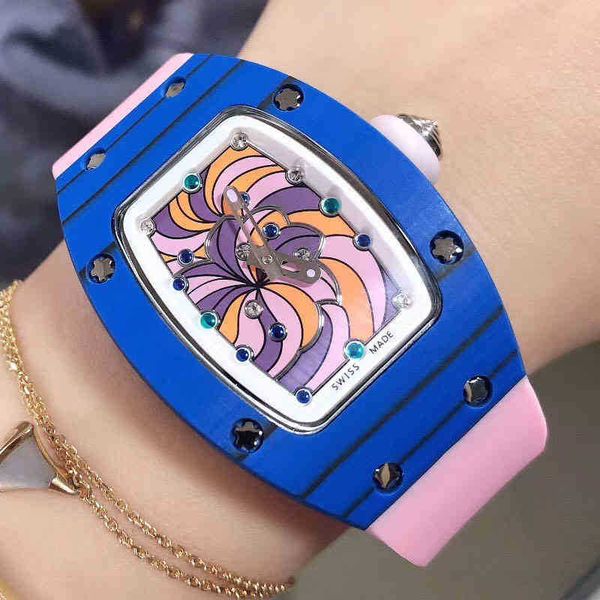 

wine barrel leisure business richa watch rm07-01 multifunctional fully automatic mechanical mill women's watch