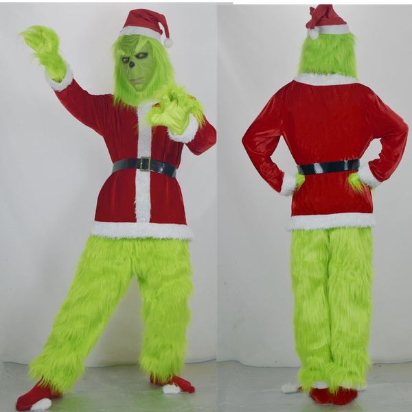 

guerin the green-haired weirdo from christmas the cosplay costume santa suit the party