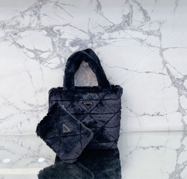 

designer terry tote bags fashion womens handbags classic letter pattern totes bag with purses winter lady elegant shopping bags 25cm