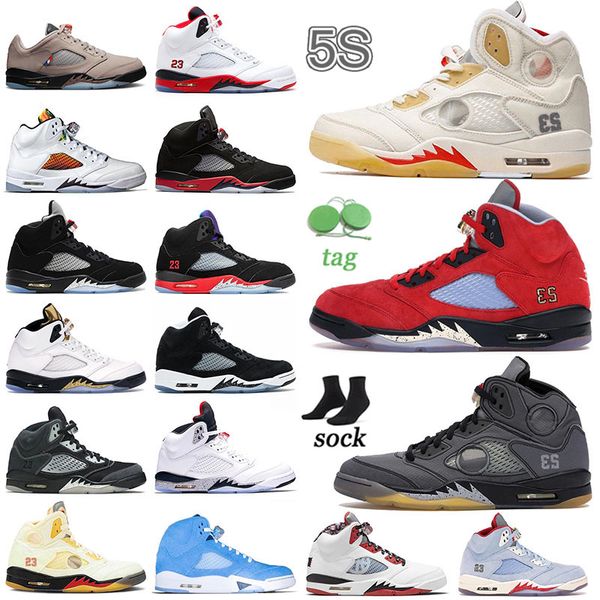 

jumpman5 fashion basketball shoes 5s retos sport sneakers oreo white sail fire red concord bluebird trophy room light aqua black muslin unc