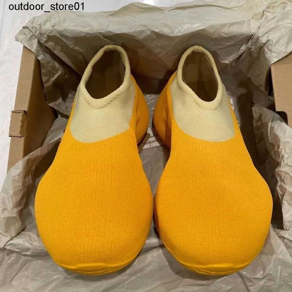 

designer sneakers running shoes yz knit runner banana shoe cloth men women low sports trainers