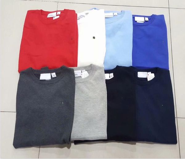 

designer knitwear sweaters crocodile brands sweaters mens sweatshirt fashion long sleeve embroidery couple sweater loose pullover maglione, White;black