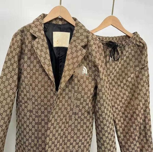 

mens jacket new luxury gg personality suit fit leisure comfort classic plaid british fashion blazer coat pants0jgw, Black;white