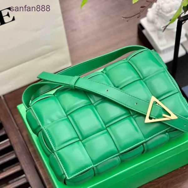 

designer bag botte bags vene fashionable and versatile new green woven large lattice pillow bag tofu sheepskin cloud oblique cross small 55p