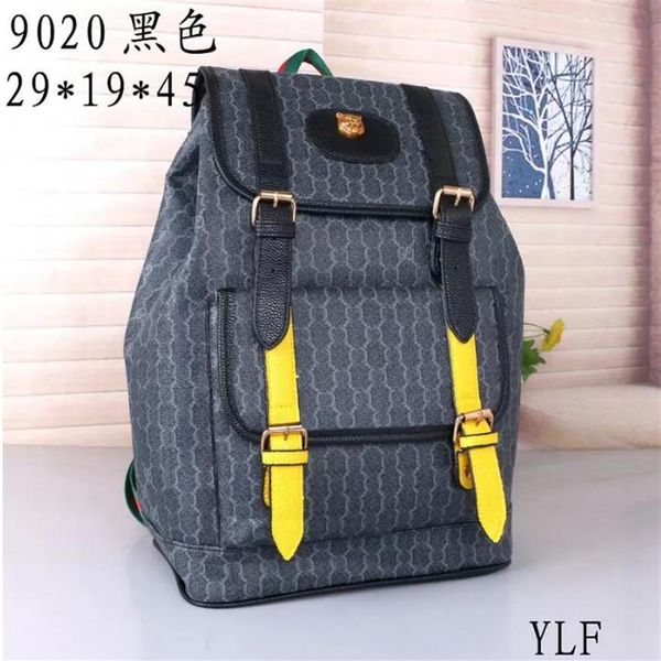 

backpack 2022 fashion casual leather luxury designer men large travel work daily backbag lapback pack student schoolbag201h
