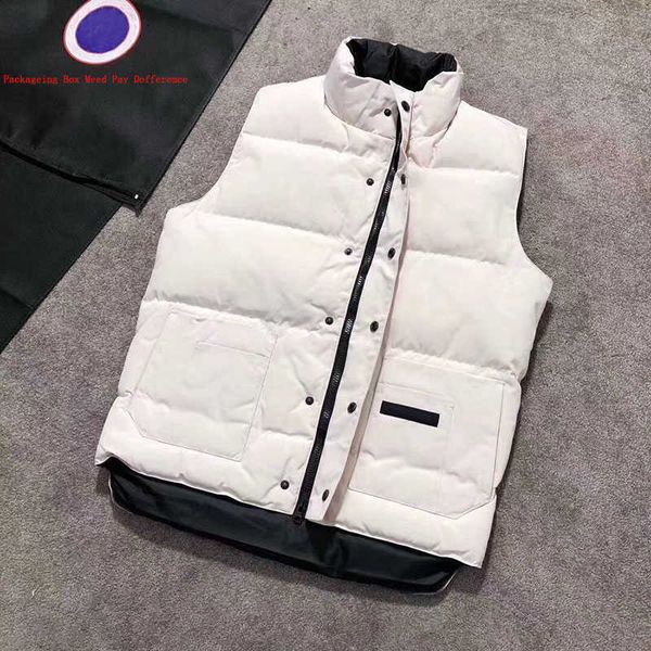 

mens vests parkas jackets down coat fashion windbreaker warm jackets women zipper thick top, Black;white