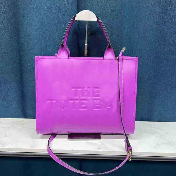 

luxury totes bags marc the tote bag womens designer bag purse leather handbags large capacity letter crossbody shoulder shopping bags 220819