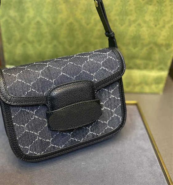 

crossbody bags hight quailty woman letter handbag color splicing metal fashion shopping mini falp classic 22cm single shoulder bag