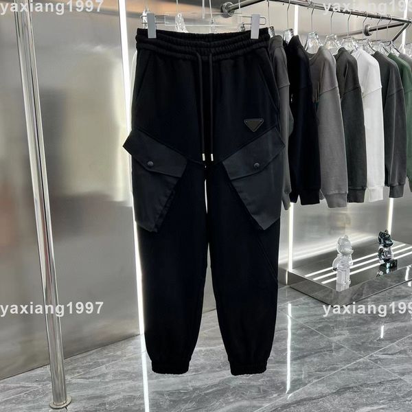 

2023ss spring and summer new hoodies high shirt grade cotton sweatshirts printing short pants sleeve round neck panel t-shirt size s-m-l-xl-, Black;brown