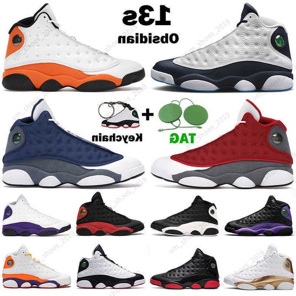 

fashion basketball shoes men women 13s 13 obsidian black hyper royal red flint court purple starfish chicago bred mens trainers sports